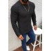 Sweater Length Sleeve Round Neck Head Sweater Top Clothes Male