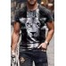 Casual Animal Print T-shirt